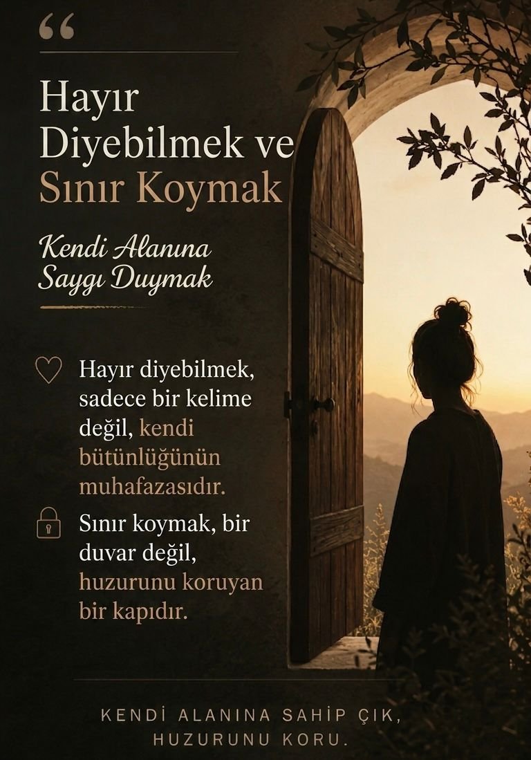 "Hayır" Demenin Özgürlüğü ve Sınır Çizme Sanatı